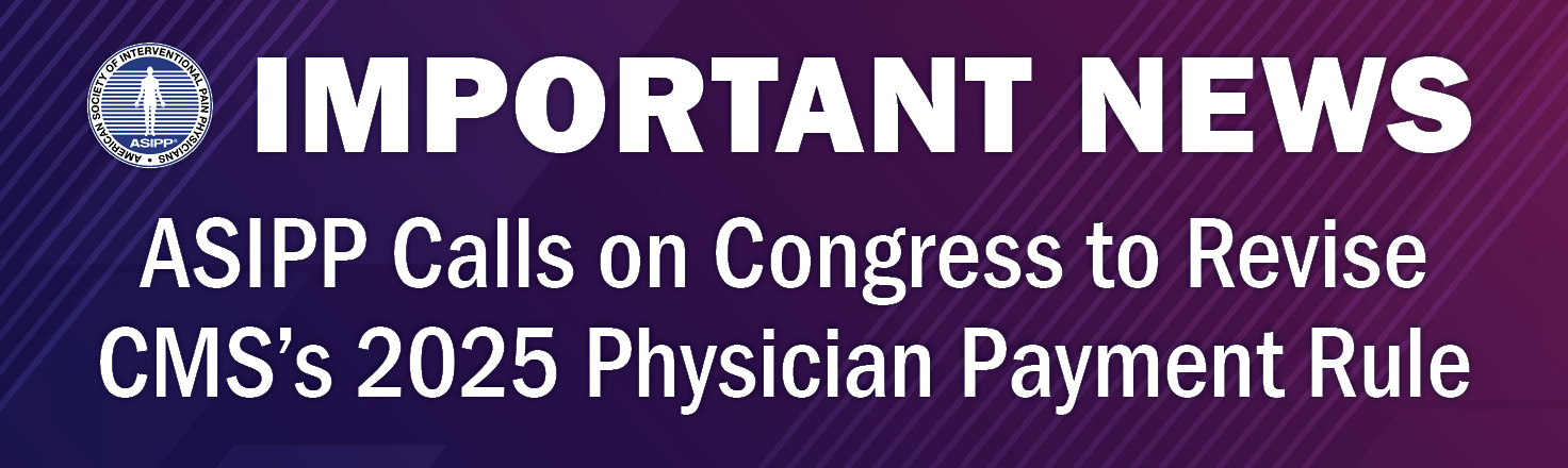 Requesting support to CMS and Congressional Members to Revise Proposed Physician Payment Rule to Separate the Cuts Applied for Hospital-Based Physicians from Independent Physicians