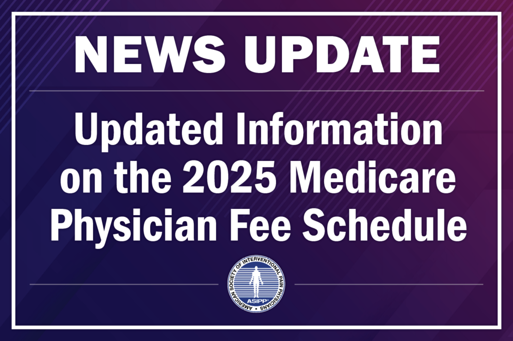 Updated Information on the 2025 Medicare Physician Fee Schedule