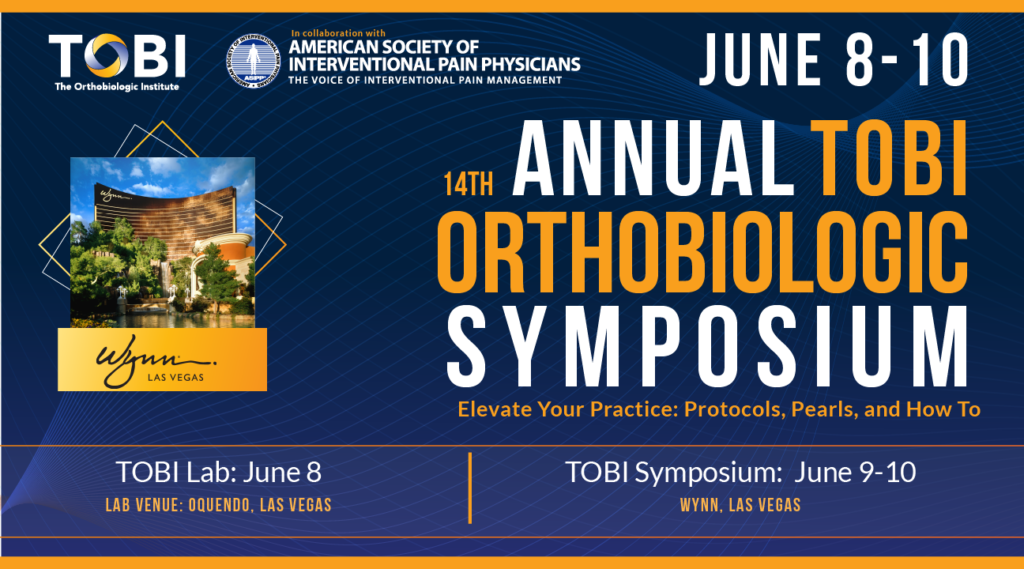 14th Annual TOBI Orthobiologic Symposium