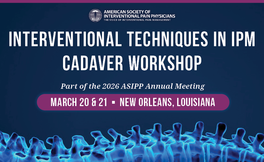 Interventional Techniques Cadaver Workshop