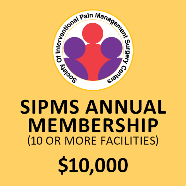 SIPMS Annual Membership (10 or more Facilities)