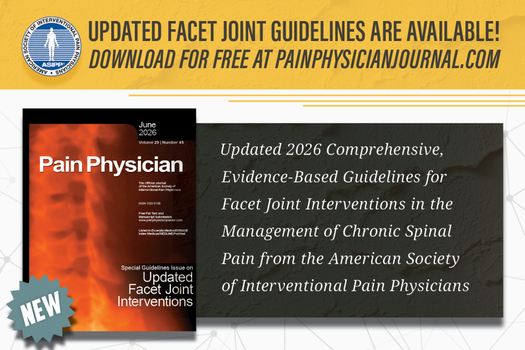 Updated Facet Joint Guidelines